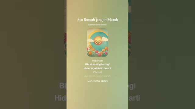 Ayo Ramah jangan Marah