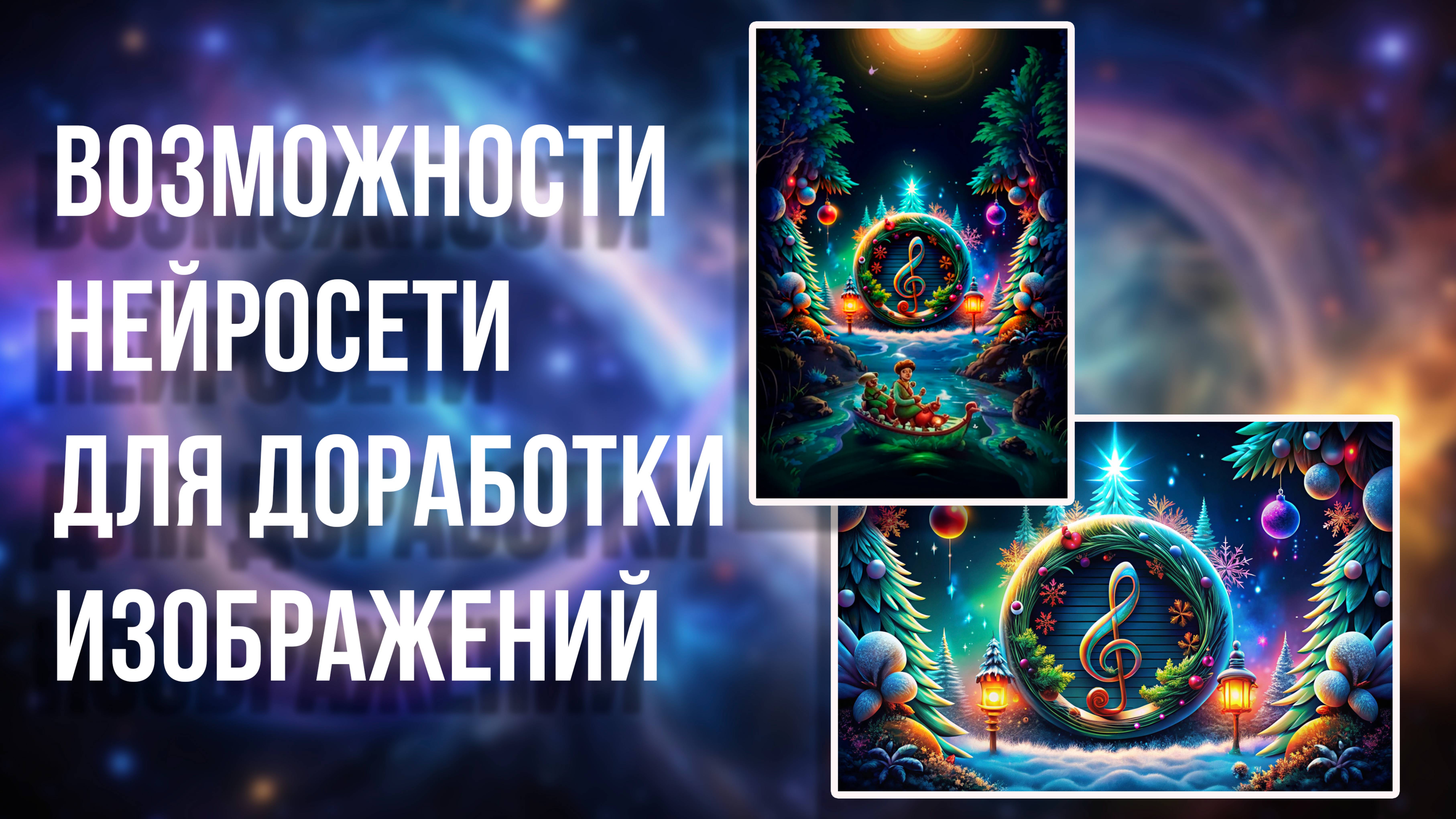 Кандински, 4 урок. Возможности нейросети Fusionbrain для доработки изображений