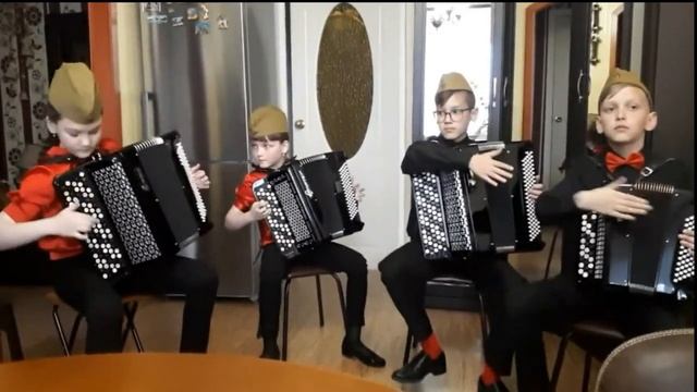 Братья Покрасс "Три танкиста" Квартет баянистов "Мелодия" Башкортостан