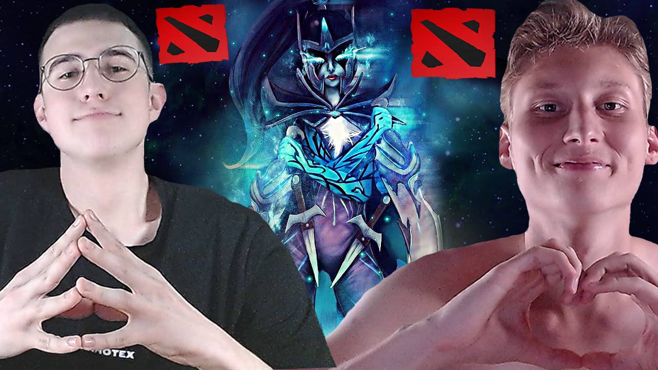 РАЗНОС НА КРАСИВОЙ ФАНТОМКЕ С АРКАНОЙ В ДОТЕ 2 | PHANTOM ASSASSIN DOTA 2 С БРАТОМ