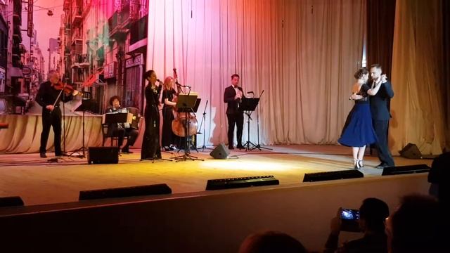 Аргентинское танго в Гродно. Танго-Вальс. Артур Толочко и Екатерина Сенина