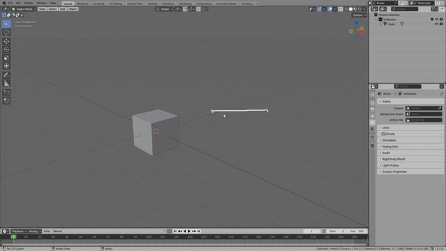 Упр.1. Моделирование в Blender 3D. (RU)