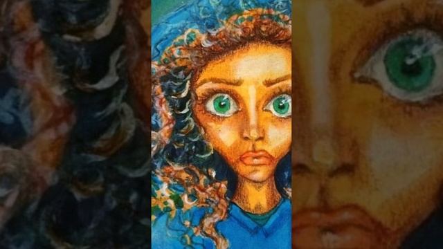 Моё прокрастинационное альтер эго #скетч #маркеры