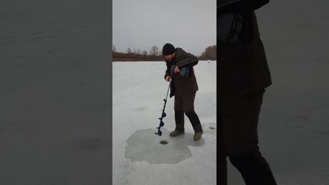 Обновка о которой давно мечтал! Теперь сверлить лунки-одно удовольствие!