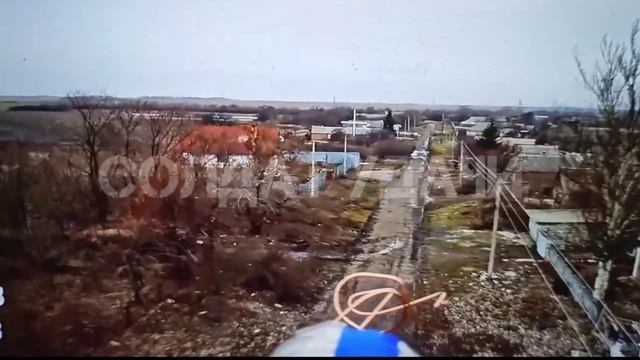 Бронетехника ВСУ уничтожена в результате удара беспилотника FPV в н.п Новопавловка.