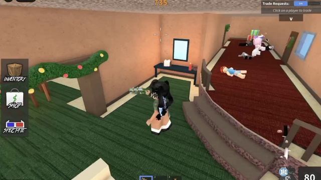 Играем с подругой в мм2