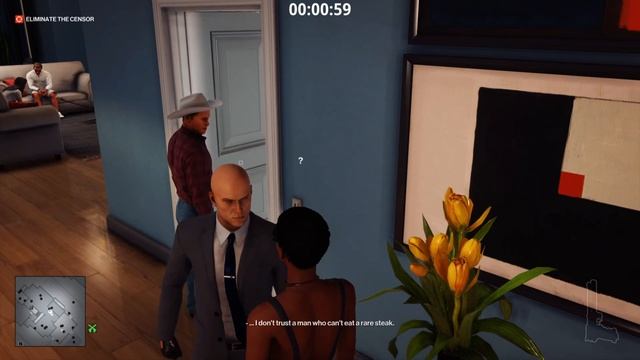 HITMAN 3 THE SERIAL KILLER YEAR 2 - ELUSIVE TARGET THE CENSOR - SILENT ASSASSIN