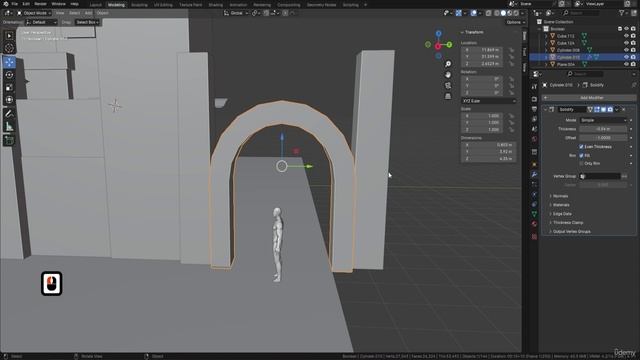 5. Lesson 20 - Finishing the West Wing of the Temple Greybox