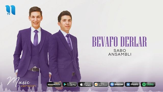 Sabo Ansambli - Bevafo derlar | Сабо Ансамбли - Бевафо дерлар (music version)