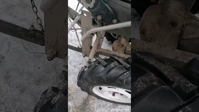 Крылья на минитрактор переломка 4×4