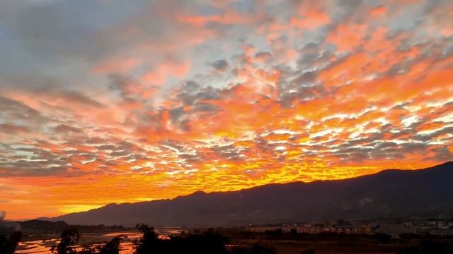 🌄 | Утреннее солнце окрашивает холмы Жуйли в мягкие, розовые тона, проливая свет на древние храмы.