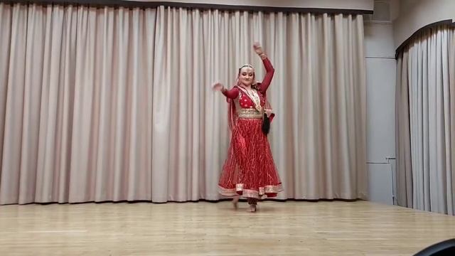 Индийский классический танец, стиль Катхак, Тарана