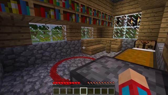 ОТКУДА У ЖИТЕЛЯ В ДОМЕ ПОЯВИЛСЯ КРАСНЫЙ КРУГ В МАЙНКРАФТ | Компот Minecraft