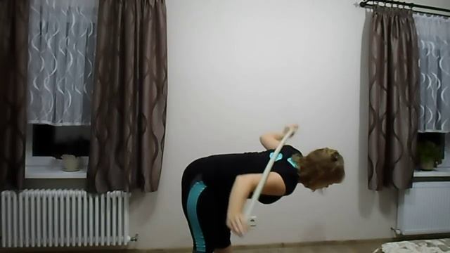 Упражнения с гимнастической палкой