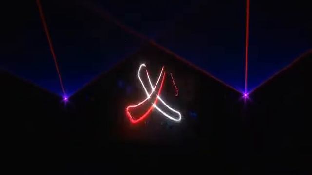 Лазерное шоу "TEVA"