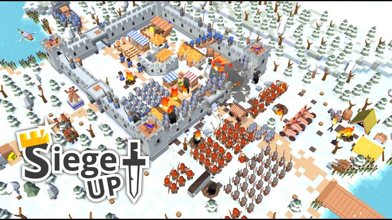 Siege Up. Прохождение кампании. Выпуск №14. Уровень - "Кочевники".
