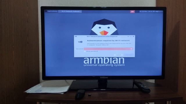 rk3318 Armbian с рабочим wifi