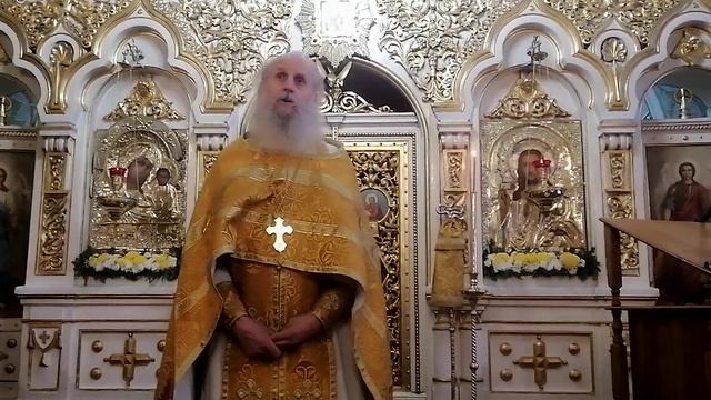 Проповедь протоиерея Николая Тимофеева в Неделю 27-ю по Пятидесятнице, святых Праотец