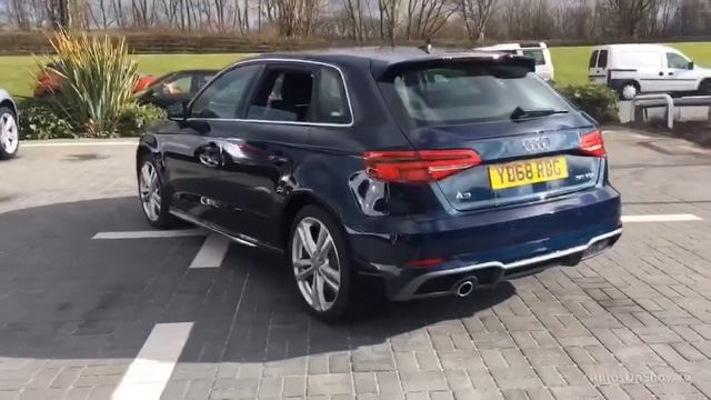 AUDI A3 SPORTBACK TDI S LINE BLUE 2019