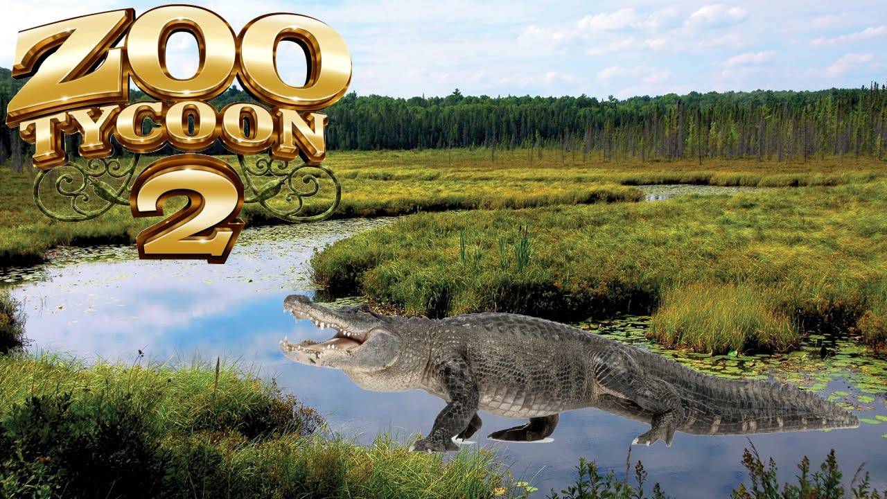 Zoo Tycoon 2_ American Alligator Exhibit Speed Build (360p)