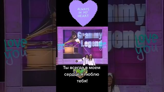 Майкл Джексон с сестрой Джанет.