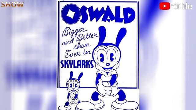 Walt Disney's first drawing was Lucky Rabbit Oswald