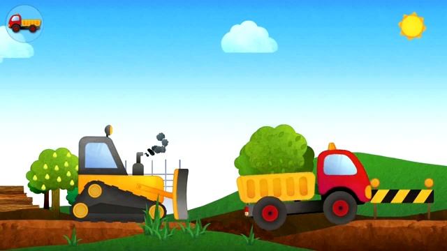 Мультфильм про машинки. Грузовичок ТОНИ на строительной площадке 2 серия.