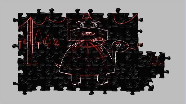 4K UHD Big Block Sing Song Better Way Neon Jigsaw Puzzles For Toddlers - Puzzle Kid