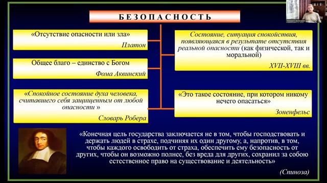 Категория безопасность - общая характеристика