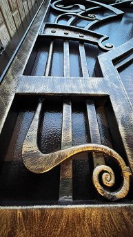 Кованая калитка. Краснодар +79002321949