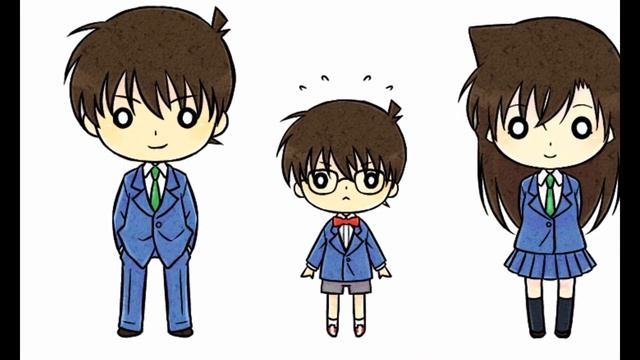 Shinichi ♥ Ran & Kaito ♥ Aoko - Selena Gomez