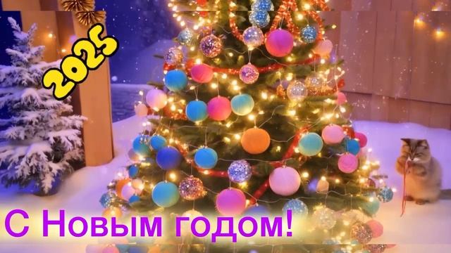 С наступающим Новым годом! Всем добра, счастья, мира и здоровья!!!!