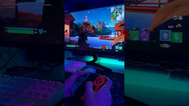 Как идёт Fortnite на Nintendo Switch Oled