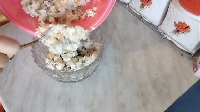 Салат с апельсиновый на праздники.