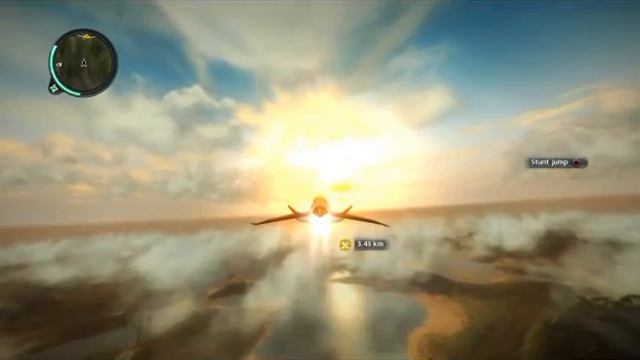 Just Cause 2 MILE HIGH BASE JUMP PS3