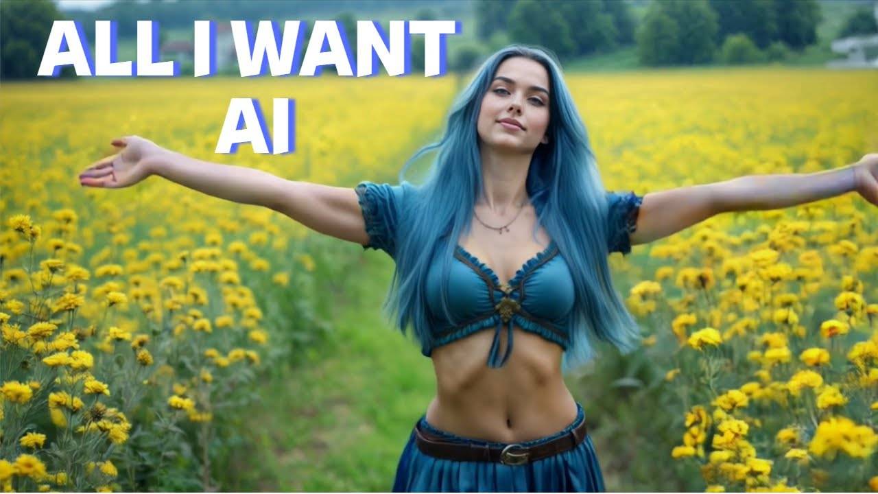 AI Video generator creates ˝All I want˝ Musical piece!