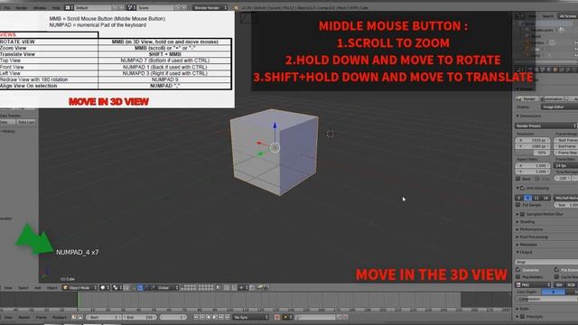 PART1 Installation and move in the 3D View