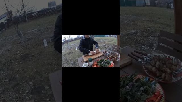 Шашлык в лаваше