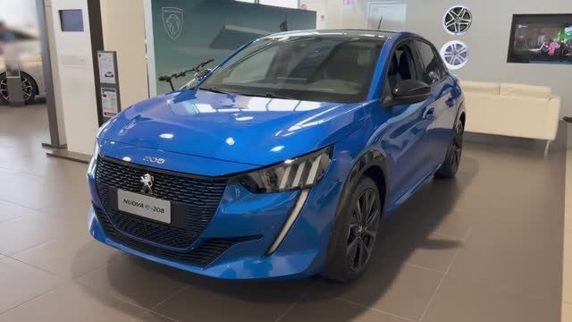 Peugeot e-208 GT 2023 - Интерьер и Экстерьер