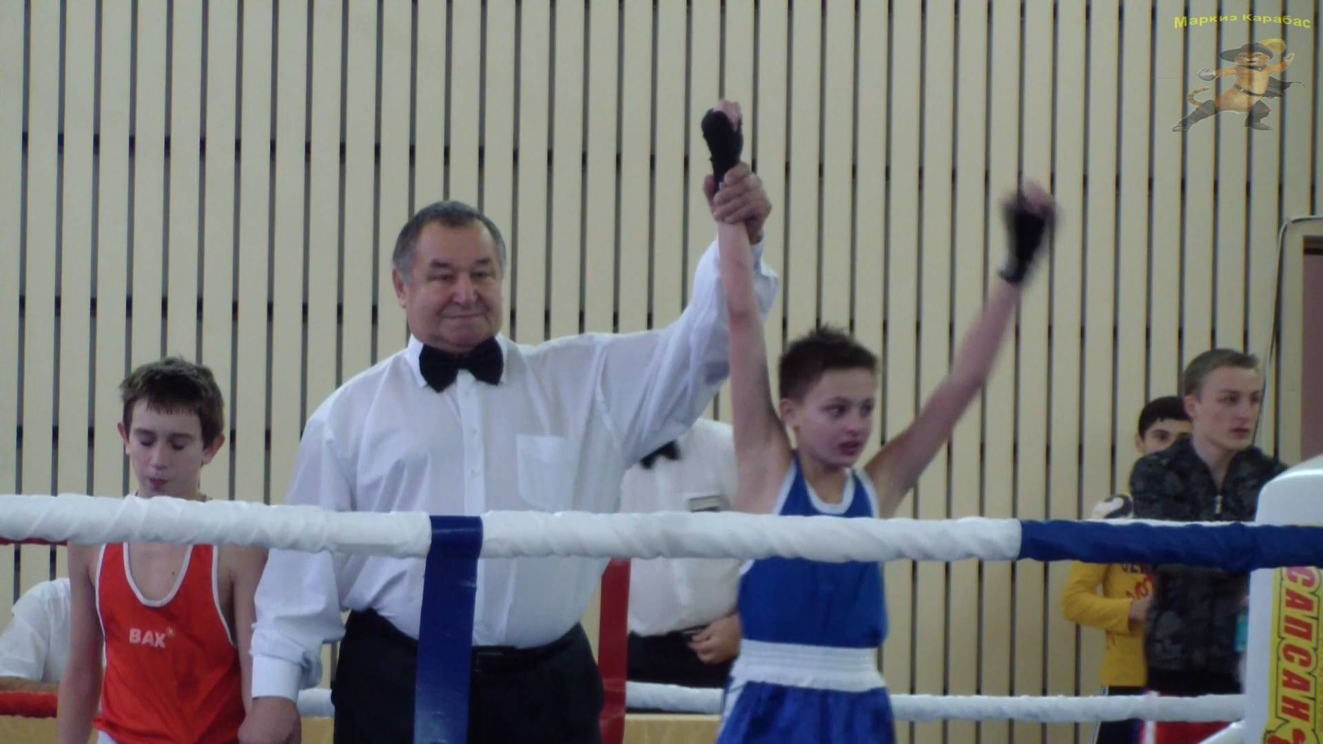 Бокс в ДК, открытый турнир 10 января 2015 год.