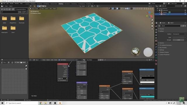 Toon Water Shader - Blender Tutorial