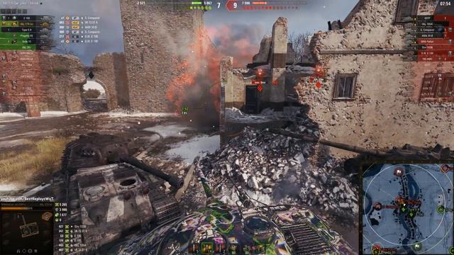 Мир танков. WOT. Бой на Объекте 279. Взял 9 фрагов и 11.4К урона