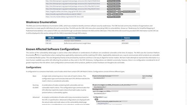 25. Vulnerabilities