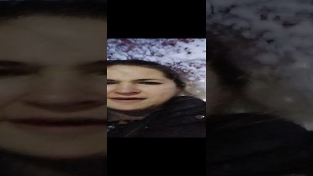снег