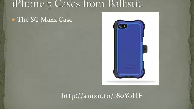 Three New iPhone 5 Cases from Ballistic