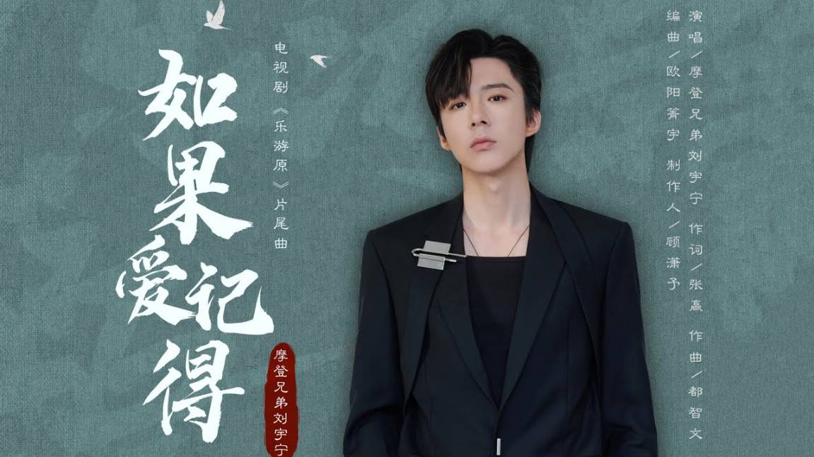 33 Лю Юйнин - 如果爱記得 Ruguo Ai Jide (Если любовь помнит) - OST 乐游原 （Чудесная страна любви) 05.11.2023