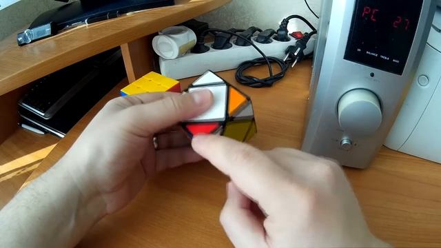 Простая сборка скьюба - Одна формула - Simple Skewb solving tutorial