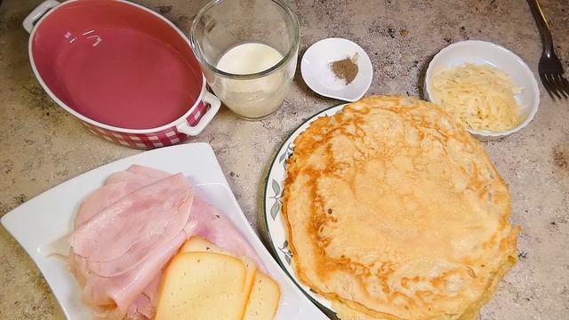 Einfach, preiswert und schnell genießen PIKANTE PALATSCHINKEN VARIATIONEN MIT SCHINKEN KÄSE FÜLLUNG