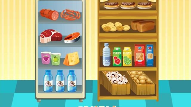 Продуктовый магазин , для Малышей и Детей Обучающие и интересные задания
