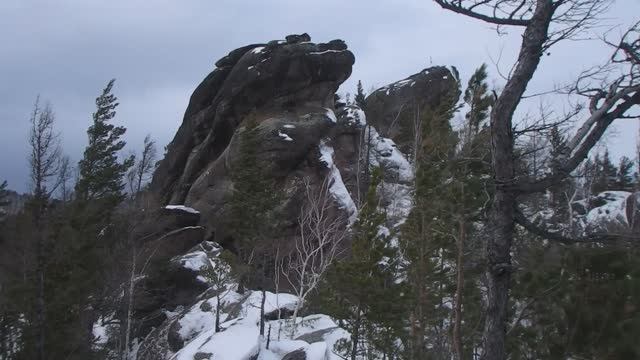 Скальный массив "Воробушки" 3.01.20